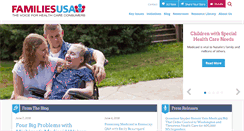 Desktop Screenshot of familiesusa.org