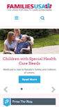 Mobile Screenshot of familiesusa.org